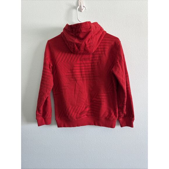 Bauer Hockey Hooded Sweatshirt with hood Red/White Youth Small GUC - Picture 6 of 6